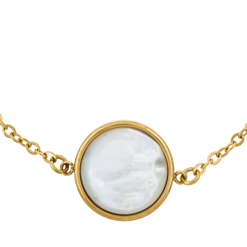 Браслет Fiore Luna Сфера SHELL WHITE, CB02913-2 BW/G фото 3